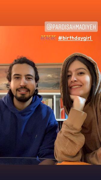 تبریک مهرداد صدیقیان خانم بازیگر جوان + عکس