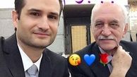 پویا امینی و پدر خوشتیپش+عکس