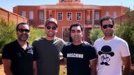 آقای مانکن و تیمش در یک جای خوب + عکس