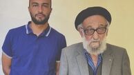 امیر جدیدی در کنار استاد موسیقی + عکس