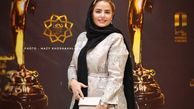 مانتو شیک و مزونی بازیگر بوی باران+عکس