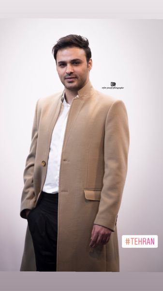 سامان صفاری با لباس های رسمی + عکس