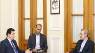 دیدار سفیر سوریه با لاریجانی در تهران