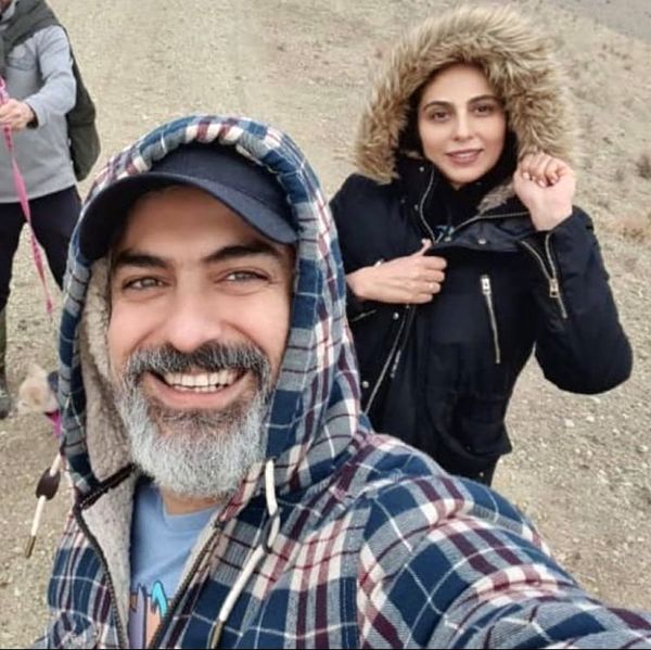 جدیدترین عکس مهدی پاکدل پس از زادواجش با رعنا آزادی ور 