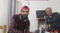 حمید لولایی و دوست جوانش + عکس