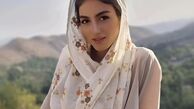 چهره معصومانه پردیس پورعابدینی در طبیعتی زیبا+عکس