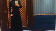 خانم سخنگو با پوشش اسلامی در ریاض/ عکس