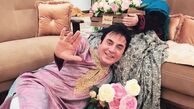  گلباران پای مادر عموپورنگ+عکس
