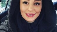 سحر قریشی در ماشینش + عکس