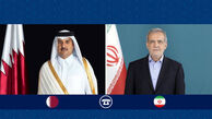 گفت‌وگوی تلفنی رئیس جمهور با امیر قطر 