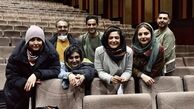 بازیگران ملکه گدایان در سالن نمایش + عکس