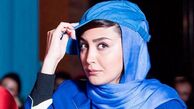 تیپ آبی خانم بازیگر به مناسبت برد تیم استقلال