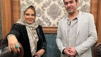 تیپ شهاب حسینی در کنار بهاره رهنما