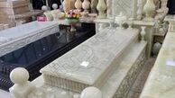 سنگ مزار هم لاکچری شد + ویدئوی سنگ مزار فاتحه‌خوان