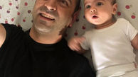 شباهت پسر کوچولوی آقای بازیگر به پدرش + عکس
