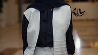ست نقره ای سارا بهرامی+عکس