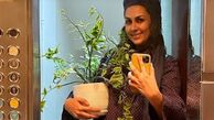 تیپ مردانه شیوا ابراهیمی با شلوار پاره + عکس