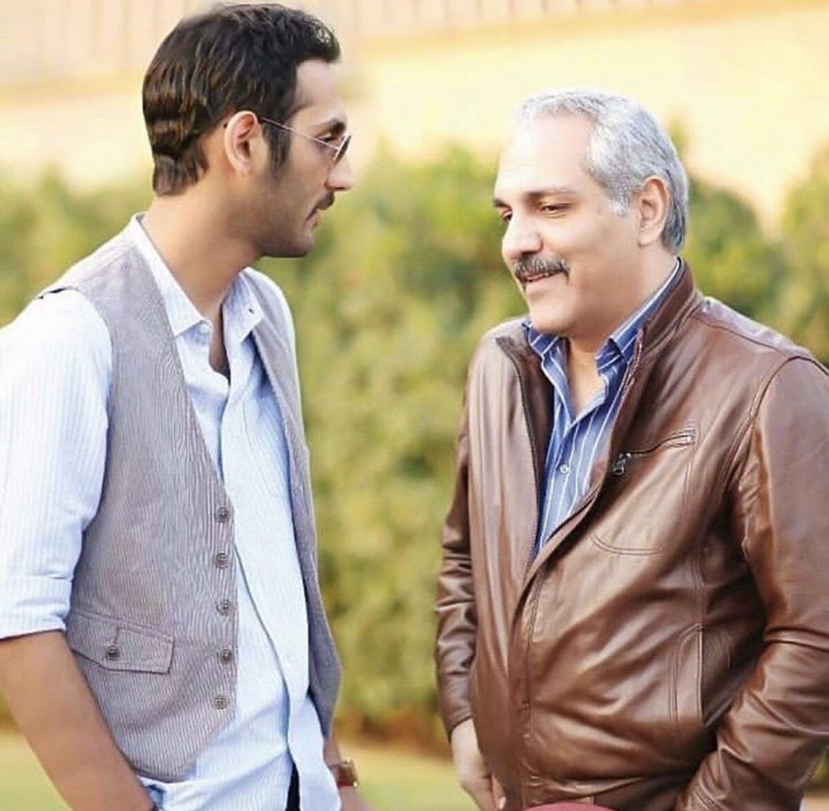 پدر و پسر خوش تیپ معروف + عکس