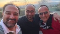 سلفی برزو ارجمند با کارگردان مشهور + عکس