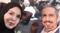 مجری شدن شهره سلطانی همراه جواد رضویان