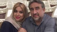 محمود دینی و همسرش درکنار هم + عکس