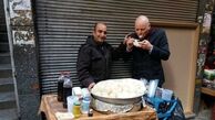 سفیر آلمان در تهران در حال خوردن شلغم! 