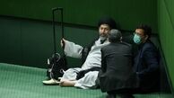 عکسی عجیب در کنج مجلس ! + عکس