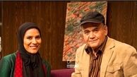 اکبر عبدی در کنار همسر سابق آقای بازیگر معروف+عکس