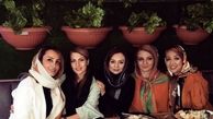 حس و حال عجیب یکتا ناصر در کنار دوستان دبیرستانی اش + عکس