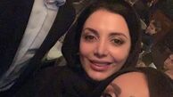 پرستو صالحی با آقای فوتبالیست مورد علاقه اش+عکس