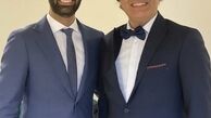 بهزاد خداویسی و پسرش + عکس