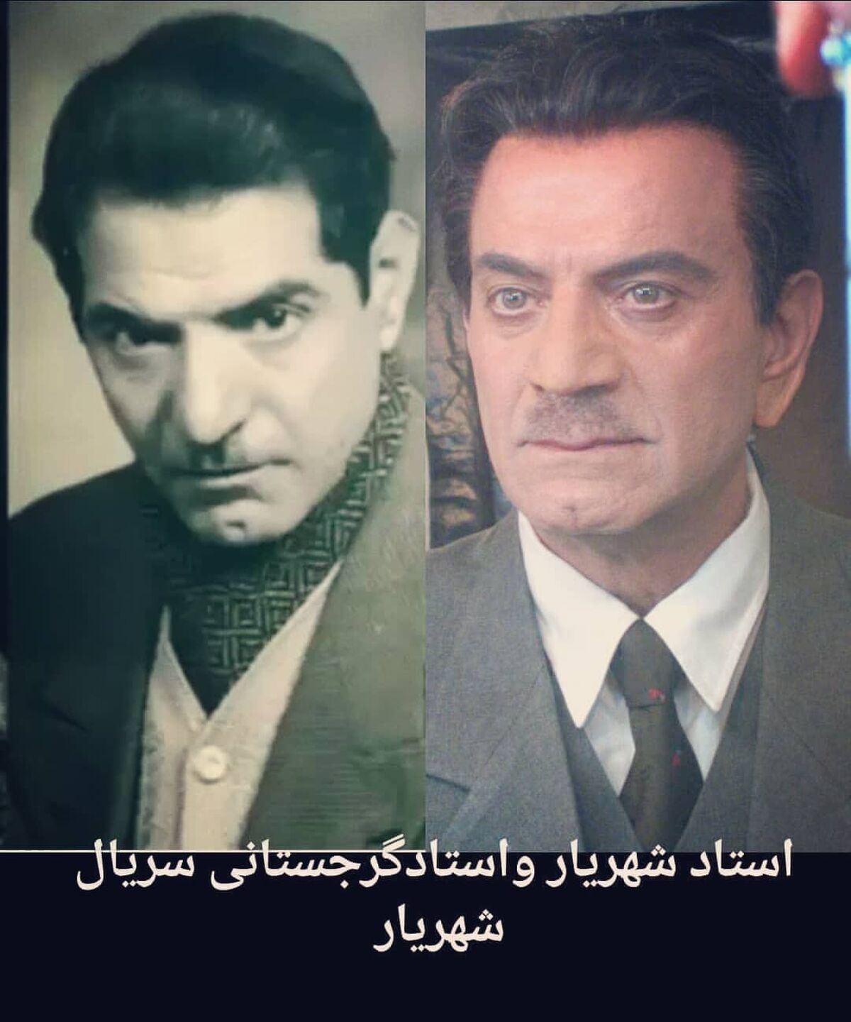 شباهت باورنکردنی سیروس گرجستانی به شهریار+عکس