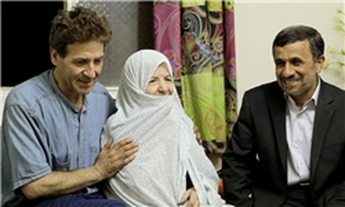 عیادت سرزده احمدی نژاد از ابوالفضل پورعرب
