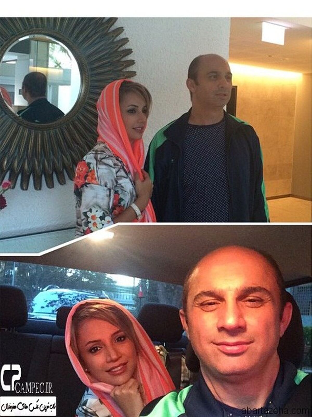 گردش شبنم قلی خانی و برادر جانش+عکس