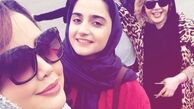 تفریح الهه حصاری با دوستان باحالش