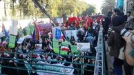 از "انانیموس ها" تا پرچم های قرمز در تهران! + تصاویر