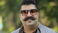 بهنام بانی در کنار بدلش