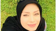 عکس زیبا و شاد مجری به خانه برمیگردیم