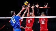برنامه بازی های تیم ملی والیبال ایران