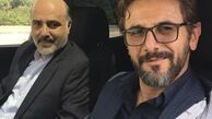 سعید داخ در کنار بازیگر مشهور سینمای ایران + عکس