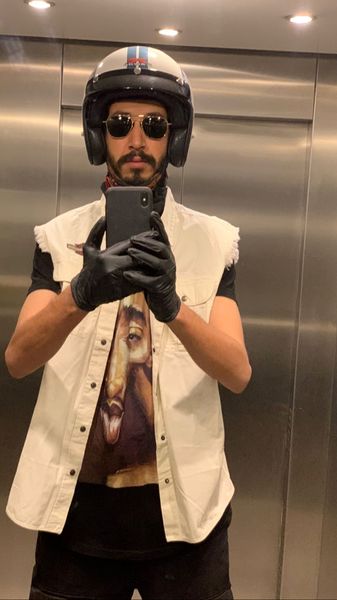 استایل عجیب و غریب بهرام افشاری + عکس