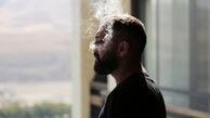 سیگار کشیدن صابر ابر + عکس