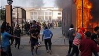 تظاهرات مخالفان مرسی مقابل کاخ ریاست جمهوری
