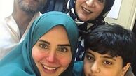 تیپ خیلی متفاوت الناز شاکردوست در ملاقات خانواده امیر جعفری+عکس