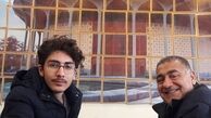 تئاتر بینی بازیگر پیشکسوت و پسرش+عکس