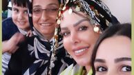 فلور نظری در جمع دوستان گیلانی اش + عکس