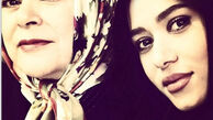 پریناز ایزدیار در کنار مادرش+عکس