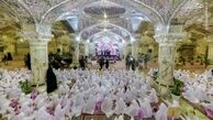 تصویر جالب از جشن تکلیف 1000 دختر در نجف
