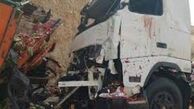 برخورد مرگبار کشنده حامل سوخت و کامیون