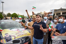استقبال پرشور شیرازی ها از برادران گرایی + تصایر